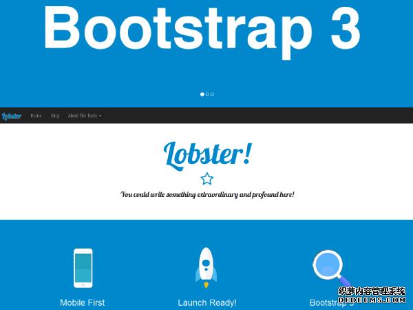 Wordpress主题 Bootstrap 网站设计